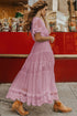 Luminous Dawn Lace Gown